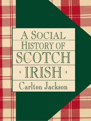 cover image of A Social History of the Scotch-Irish